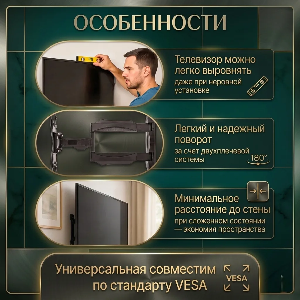 Кронштейн для ТВ Nexa P4 Home — фото 2
